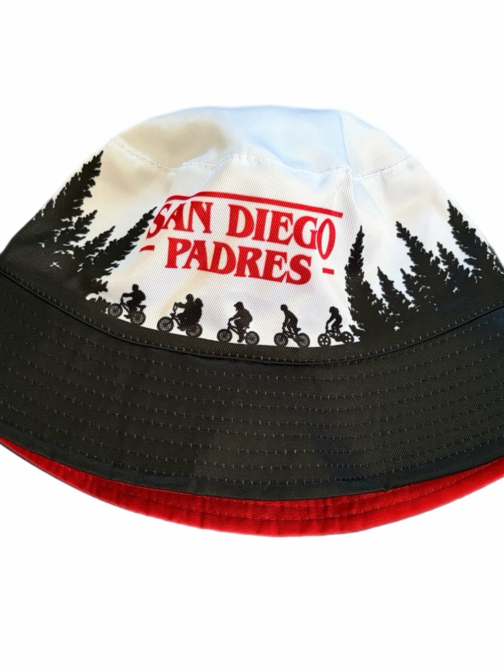 Stranger Things San Diego Padres x Stranger Things bucket hat